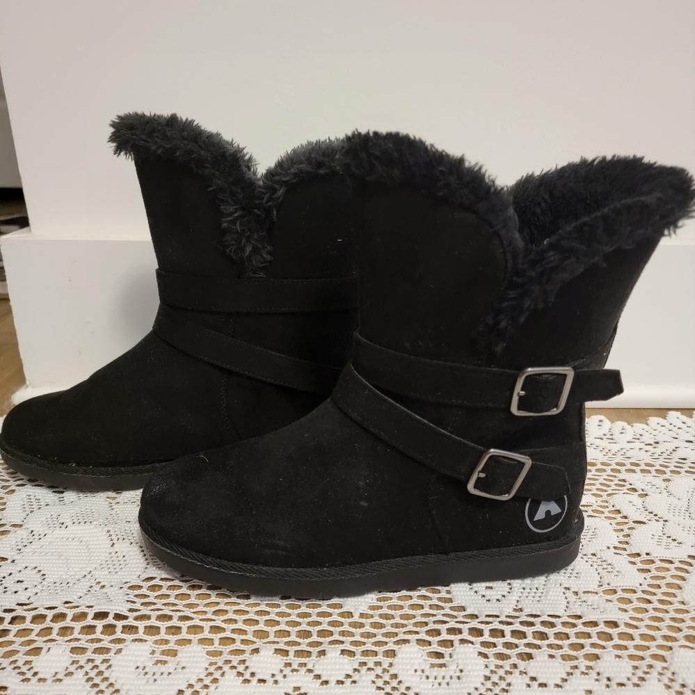 Airwalk Nia Faux Suede Cozy Winter Boots